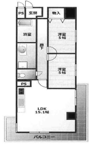 間取り図 図面より現況を優先します。