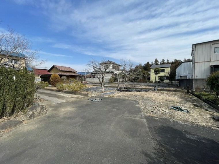 土地図面 建築条件なし土地　住宅・駐車場・資材置場