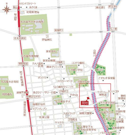 土地図面 広域MAP