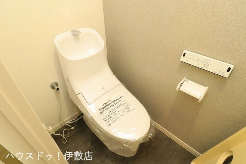 トイレ 【トイレ】トイレも温水洗浄便座付きのトイレへ新調済みです！