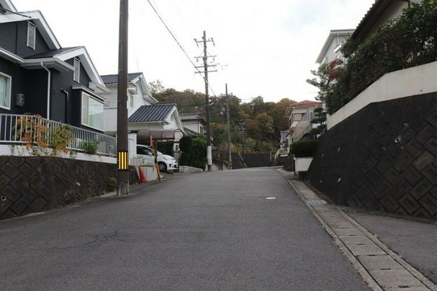 現況写真 前面道路含む現地写真