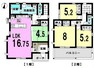 間取り図 4LDK【LDK16.75帖/和室4.5帖/廊下収納/洗面所収納/洋室8帖/クローゼット・押入/洋室5.2帖/クローゼット/洋室5.2帖/クローゼット/ワイドバルコニー】