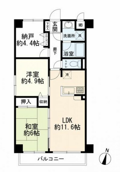 間取り図 間取図　2SLDK