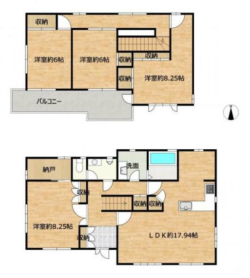 間取り図 【間取り図】リフォーム後間取り図。リフォームして洋室を増やす予定です。