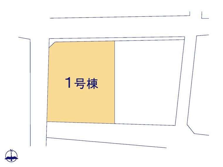 区画図 図面と現況が異なる場合は現況優先とします。