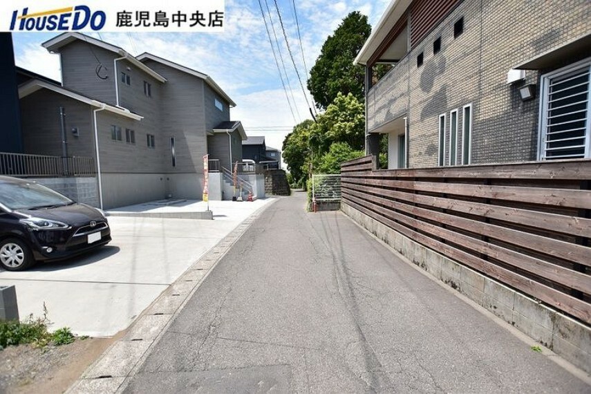 現況写真 【前面道路】前面道路幅は約4mです！