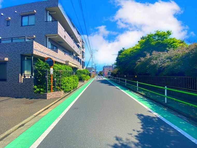 現況写真 前面道路■国分寺市光町3　分譲マンション■