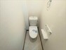 トイレ 快適な使用感が人気の温水洗浄脱臭暖房機能を搭載。しかも汚れがつきにくく落ちやすい多機能トイレ！
