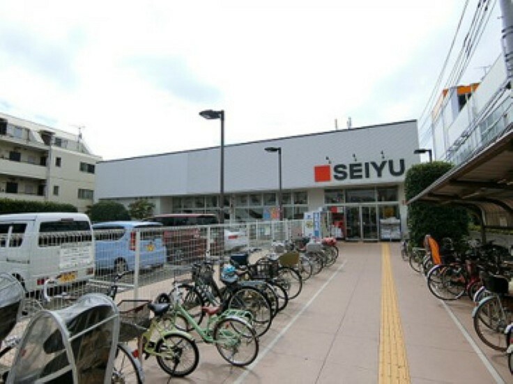 スーパー 西友 高井戸東店:23時まで営業しているスーパーが徒歩6分！（415m）