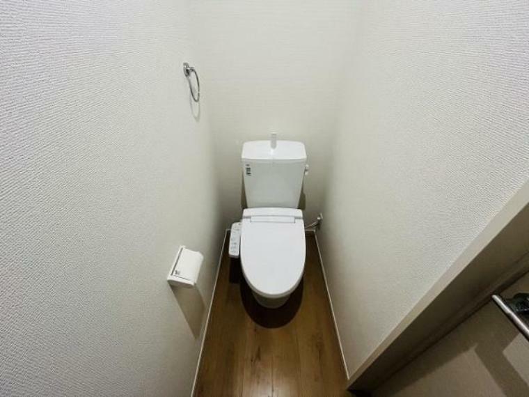 2階にもトイレがあるので、朝の混雑も解消。