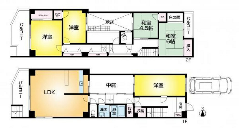 間取り図 【間取り図・図面】間取り図