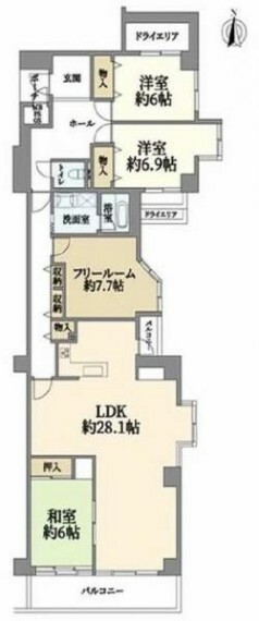 間取り図 【間取り図・図面】間取り図