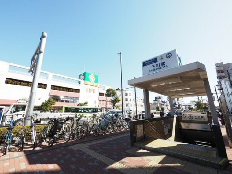 有楽町線「千川」駅まで約1000m