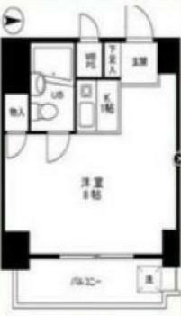 間取り図 7階部分のお部屋です