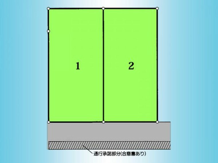 土地図面 全体区画図