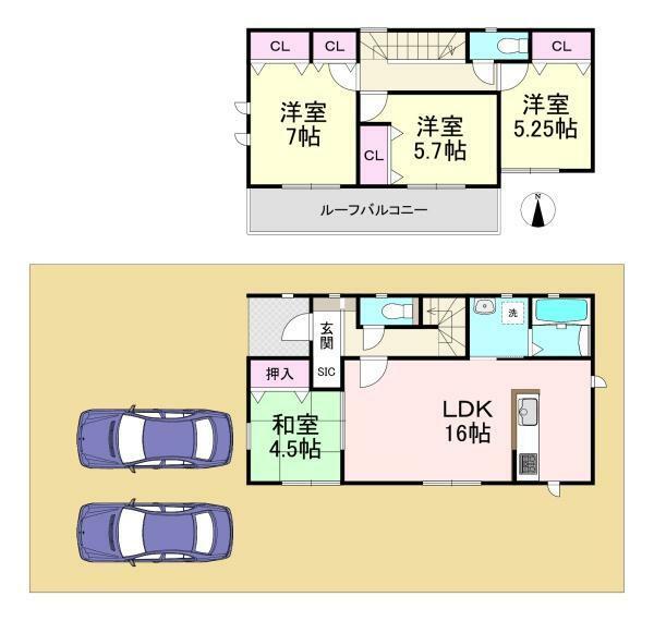 間取り図 間取り・4LDK！