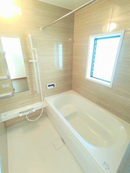 浴室 【リフォーム完成】浴室　浴室はハウステック製ユニットバスに新品交換します。新しいお風呂で迎える新生活が楽しみですね。