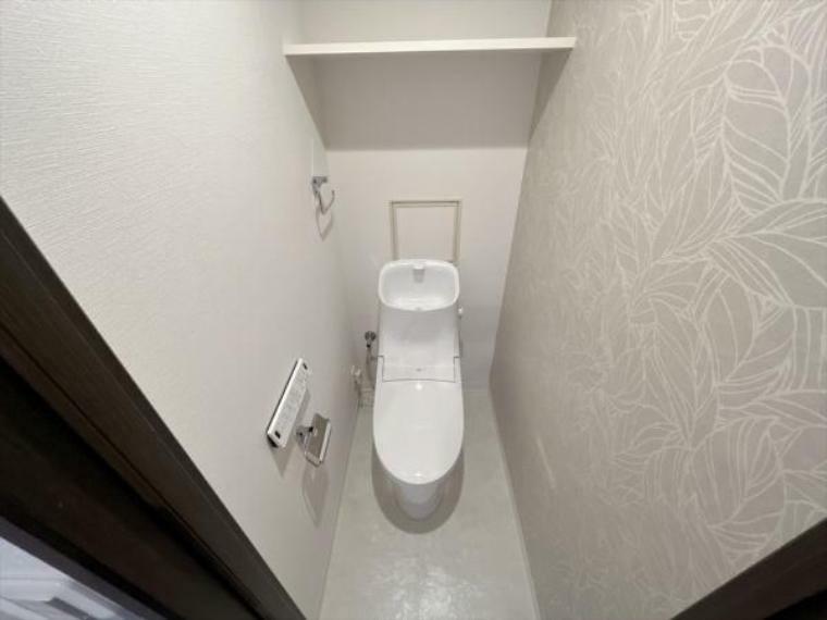 シンプルなトイレ空間