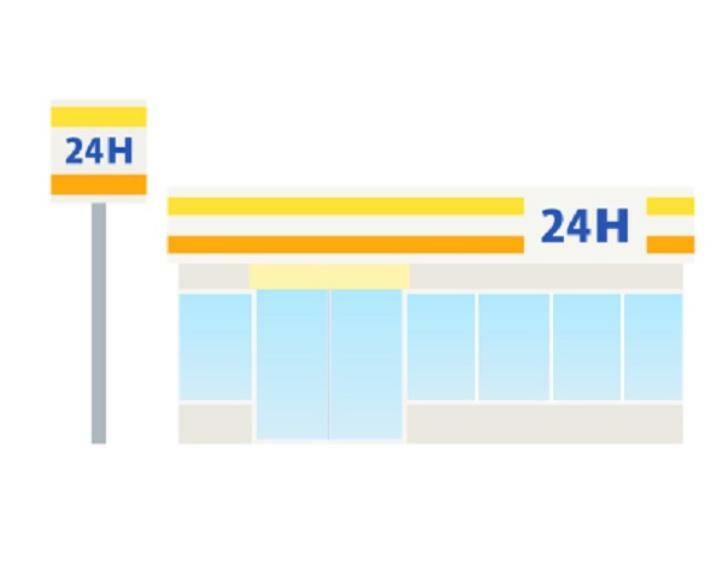 コンビニ 【コンビニエンスストア】ローソン春日居鎮目店まで427m
