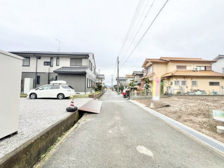 現況写真 前面道路約4.5m！