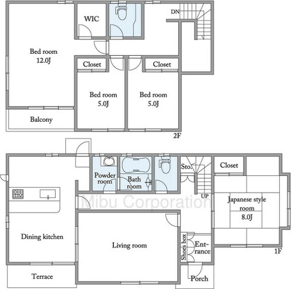 間取り図 現況建物間取り図現在空き部屋です