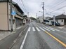 現況写真 南東側が道路に面しています。