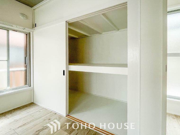 収納 大容量の収納スペースで住空間はスッキリ広々。