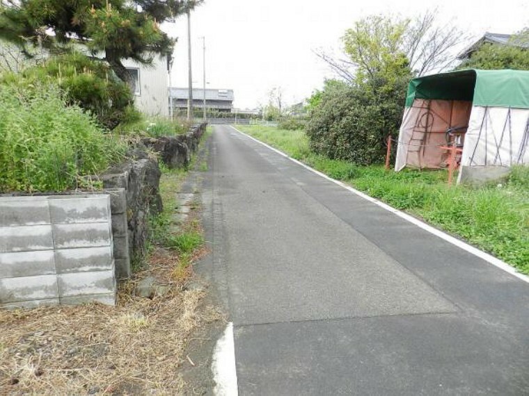 現況写真 前面道路含む現地写真です。