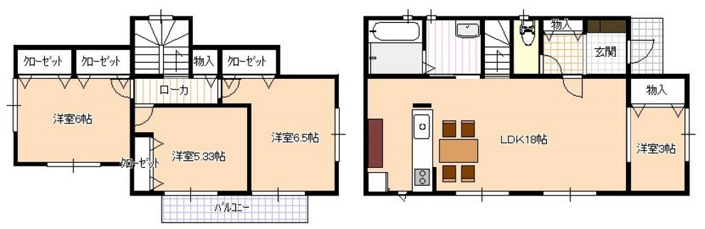 参考プラン間取り図