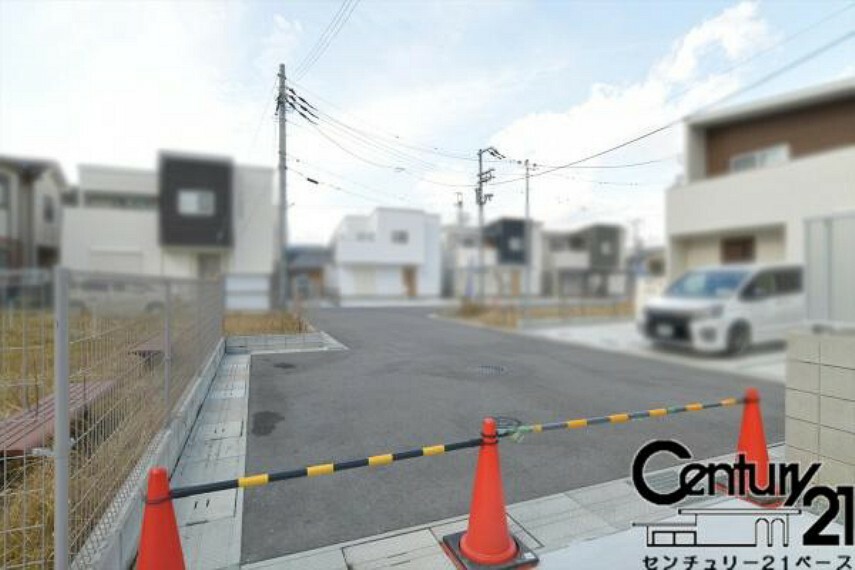 現況写真 ■現地撮影写真■広々開放感ある前面道路です！