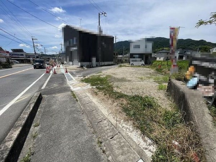 現況写真 前面道路　東側　9m