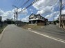 現況写真 前面道路を含む土地写真