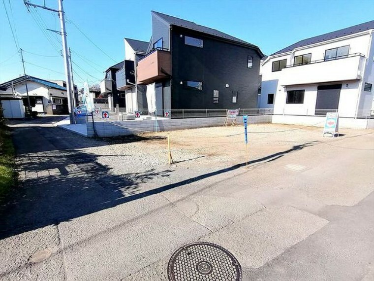 現況写真 前面道路含む現地写真■昭島市田中町2　新築一戸建て■