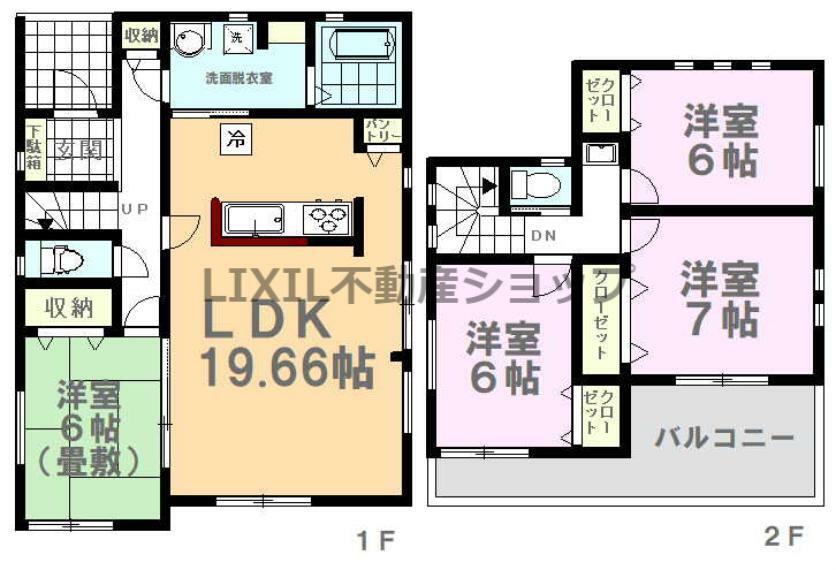 間取り図 【間取り図】間取り図です。