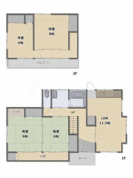 間取り図 4LDK