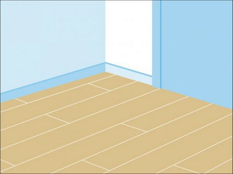 構造・工法・仕様 全居室フローリング　畳やカーペットと比べてお掃除がしやすく、ダニなども発生しにくいフローリング。当物件の居室は、全てフローリングを採用しました。
