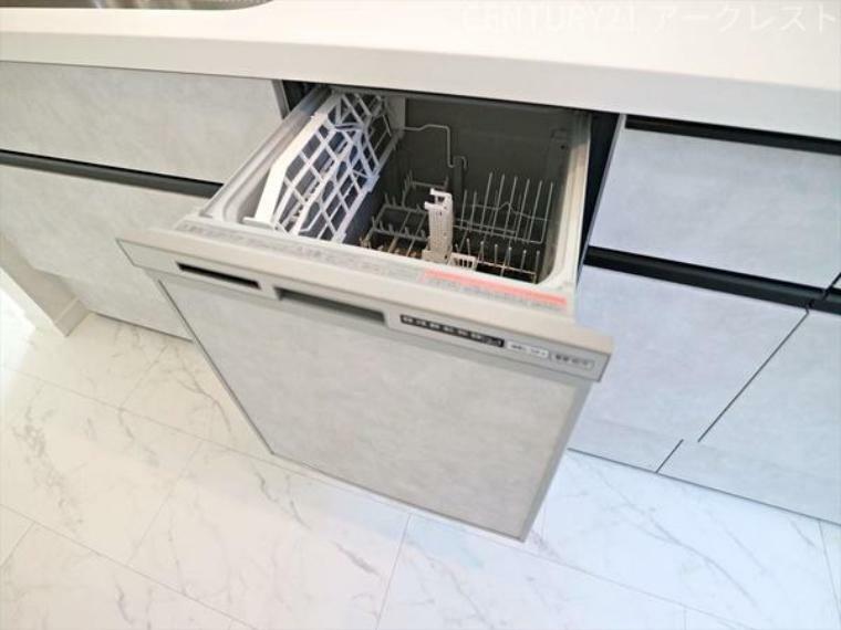 キッチン 家事の負担を軽減するビルトイン食洗器付き