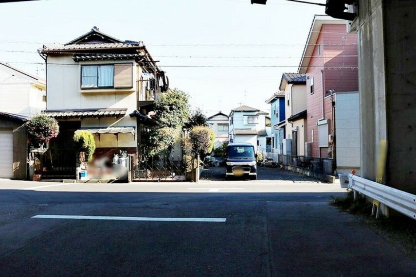 現況写真 前面道路含む現地写真