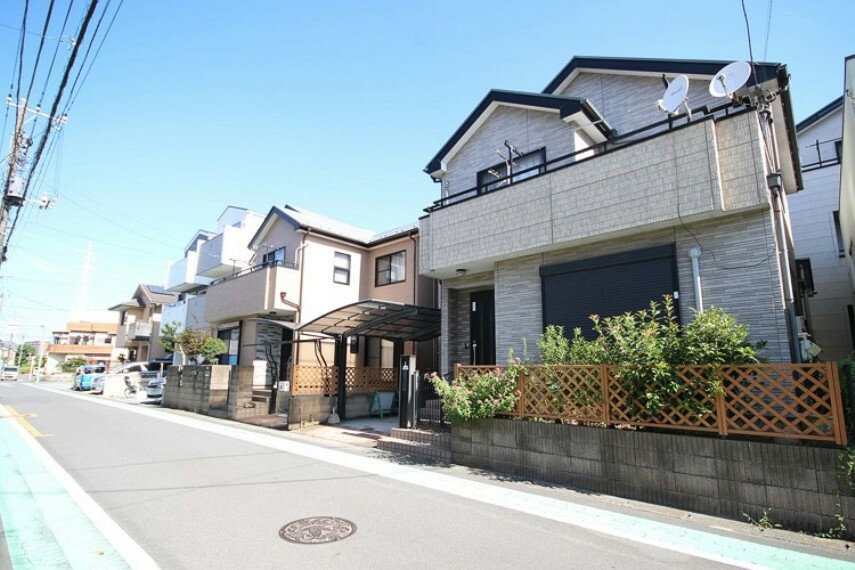 外観写真 リフォーム済み中古戸建4LDK/南向きの陽あたり/全居室6帖以上/大型バルコニー