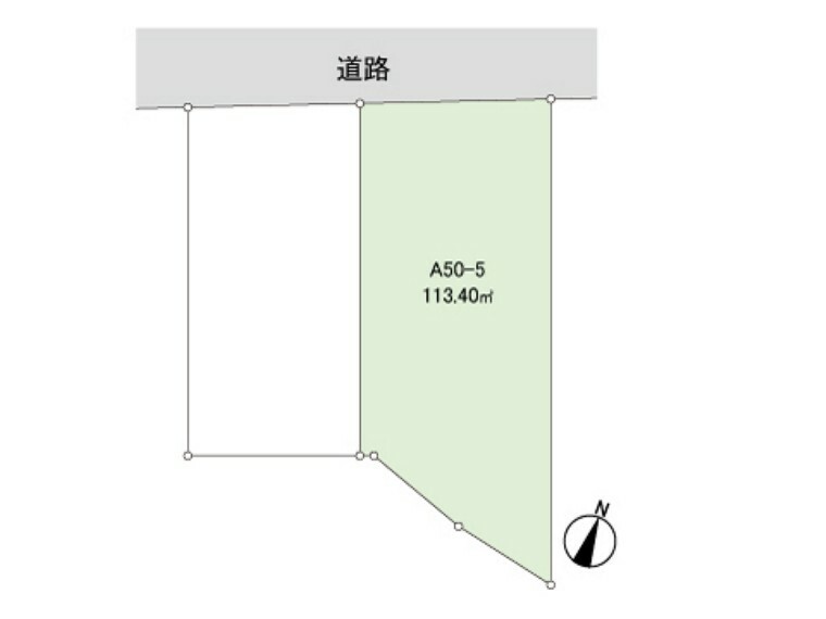 区画図 区画図。図面と異なる場合は現況を優先。