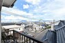 眺望 桜島が見える和田団地の売家のバルコニーからの眺望