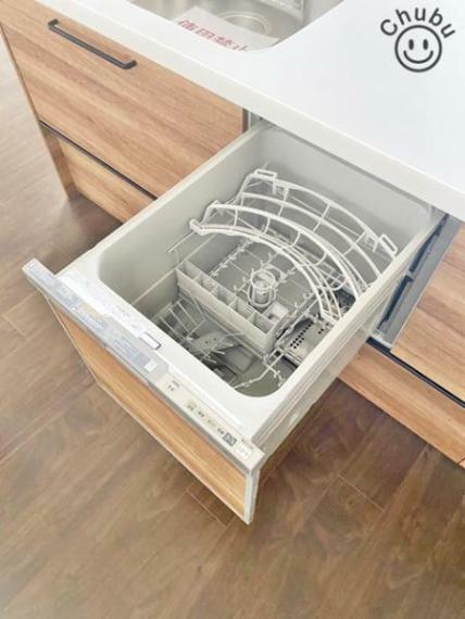 食器洗い乾燥機付き！　食後の家事負担軽減だけでなく節水にも役立ちます！