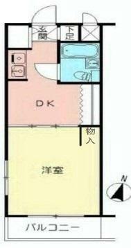 角部屋、1階部分のお部屋です