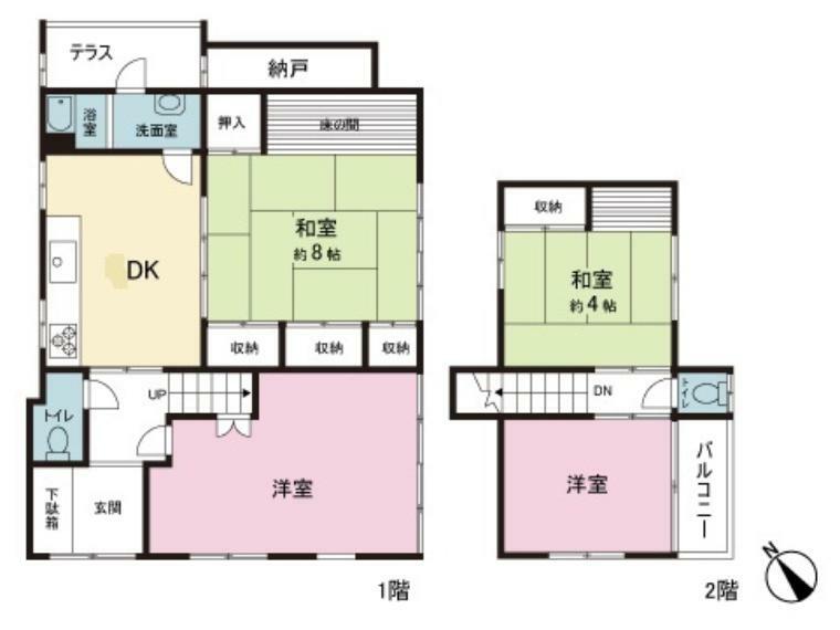 間取り図 間取り図です。