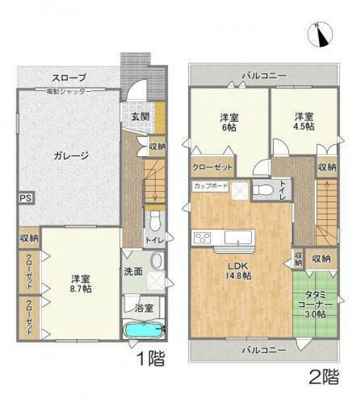 間取り図 4LDK