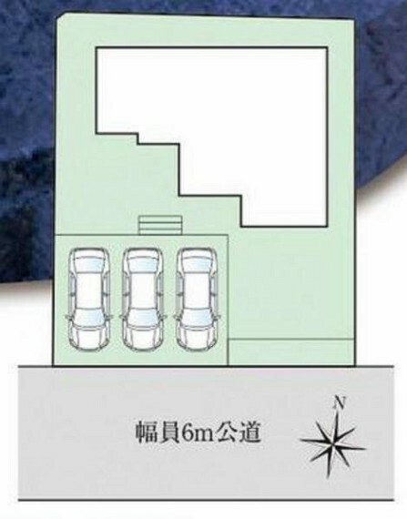 区画図 【間取り図・図面】区画図