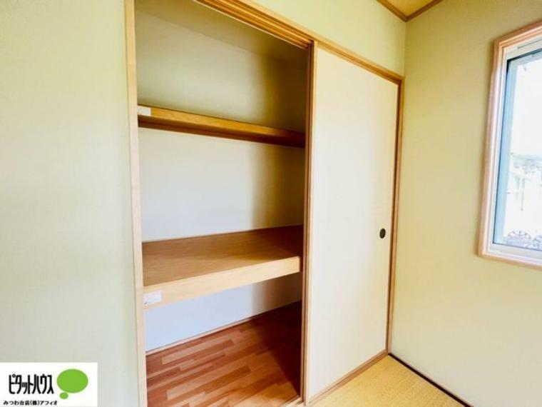 収納 収納スペースが豊富でお部屋を広く使えます。