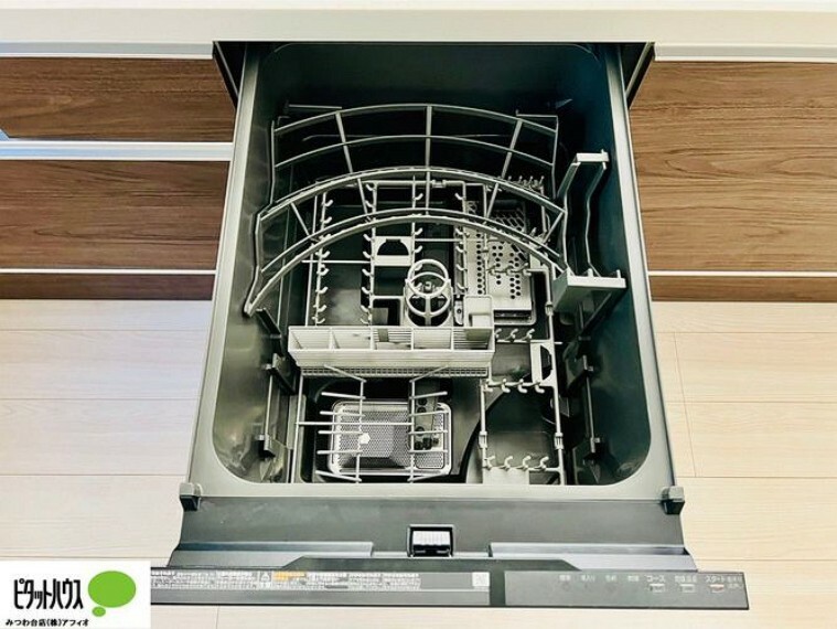 キッチン 家事がはかどるビルトイン食器洗浄乾燥機