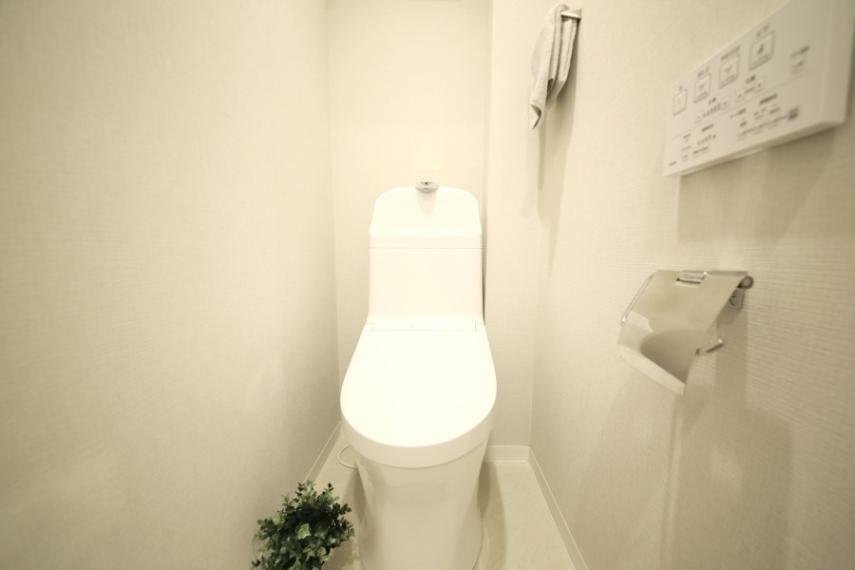 温水洗浄機能付きトイレで、いつも快適にお使いいただけます！