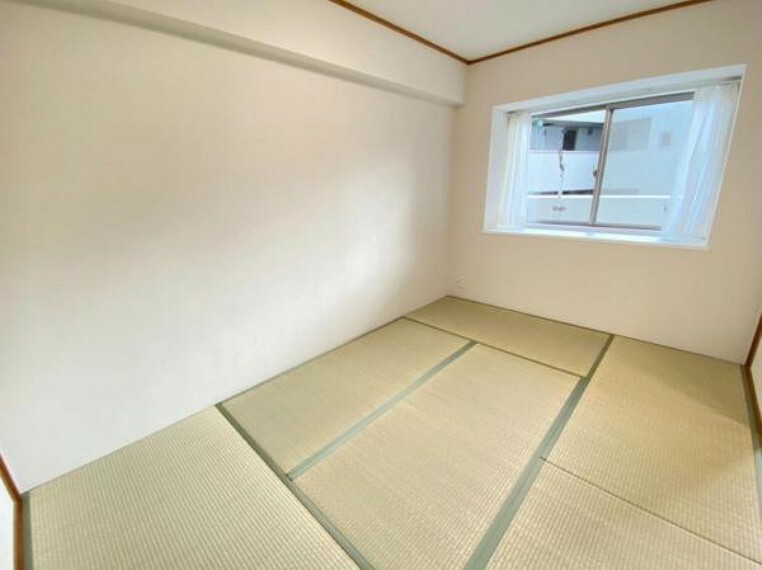 和室 お子様のお昼寝スペースに、お洗濯物をたたむ家事スペースに、来客用にも使いやすい和室あります！